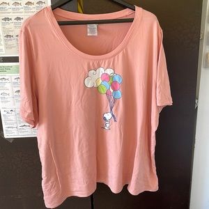 Munki Munki peanuts Snoopy t-shirt. Women’s size 2x